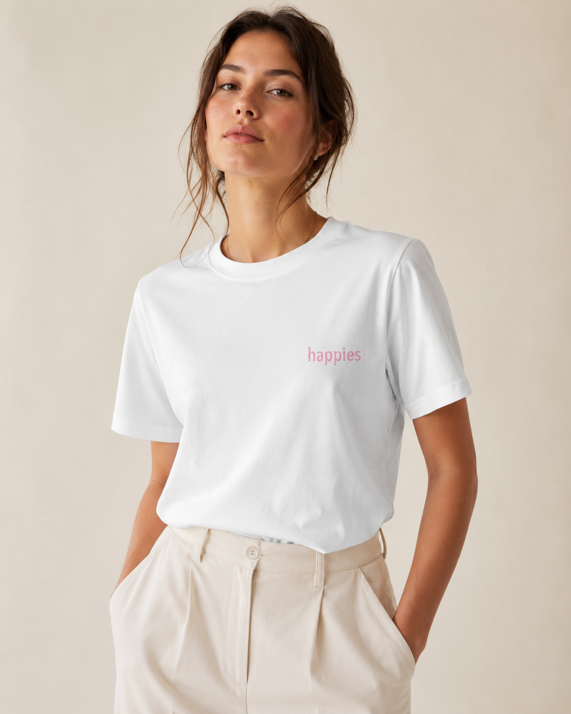 T-Shirt Αγάπη Άσπρο