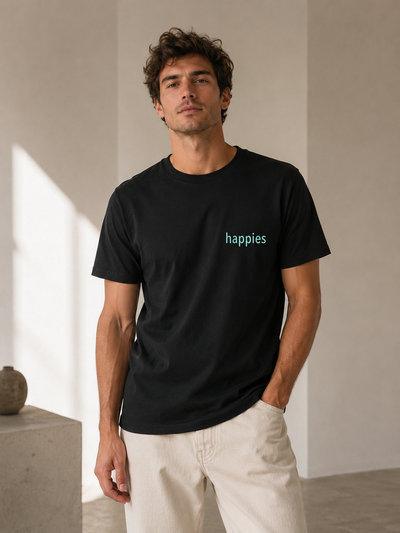 T-Shirt Αγάπη Μαύρο