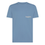 T-Shirt Χαρά — Μπλε με Μπεζ Λογότυπο