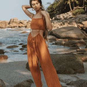 Amira Suspenders - Inca Gold