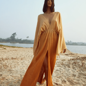 Dalia Maxi Dress - Inca Gold Ombre