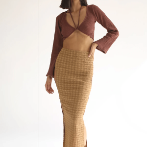 Thalia Top - Red Ochre