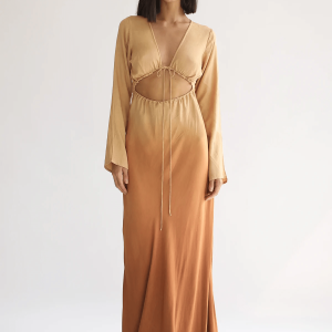 Hera Maxi Dress - Inca Gold Ombre