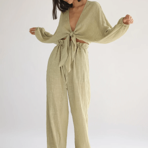 Ares Trouser Cotton - Pistachio