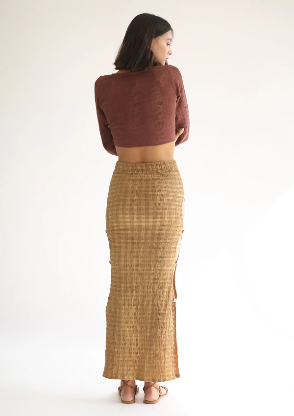 Thalia Top - Red Ochre