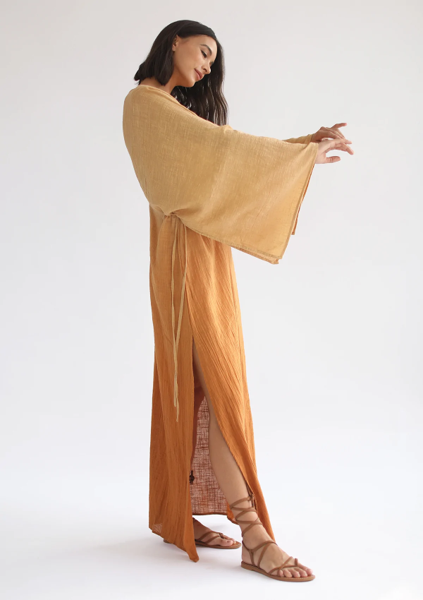 Dalia Maxi Dress - Inca Gold Ombre
