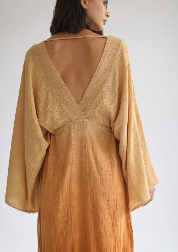 Dalia Maxi Dress - Inca Gold Ombre