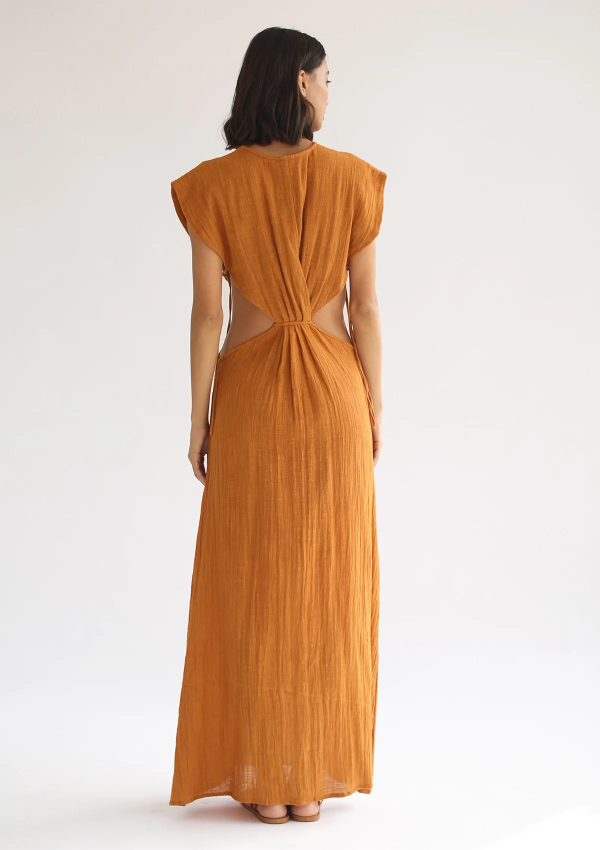 Cleo Dress - Inca Gold