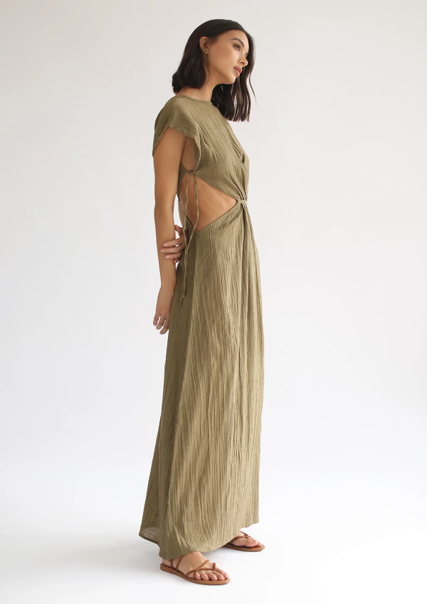 Cleo Dress - Olive