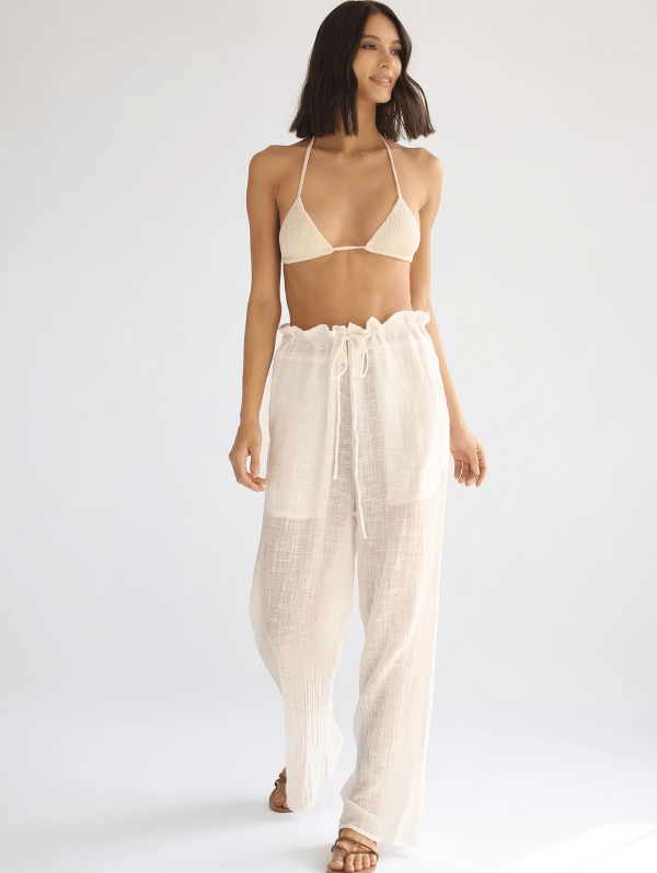 Ares Trouser Cotton - White