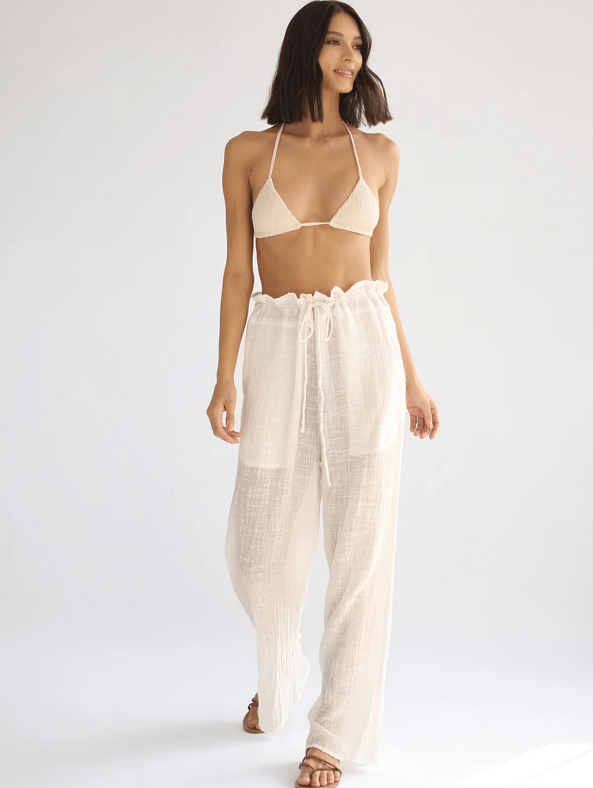 Ares Trouser Cotton - White